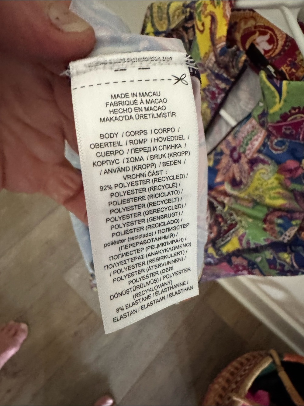 Anthropologie White 100% embroidered cotton lined dress LP EUC 1 small spot - Picture 6 of 7